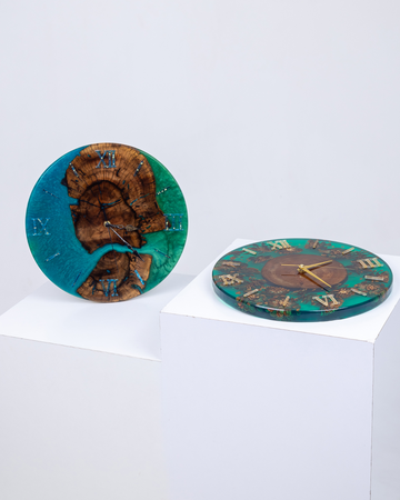 Wall Clock - Aqua