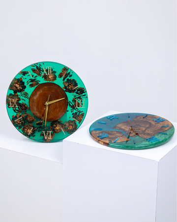 Wall Clock - Garden