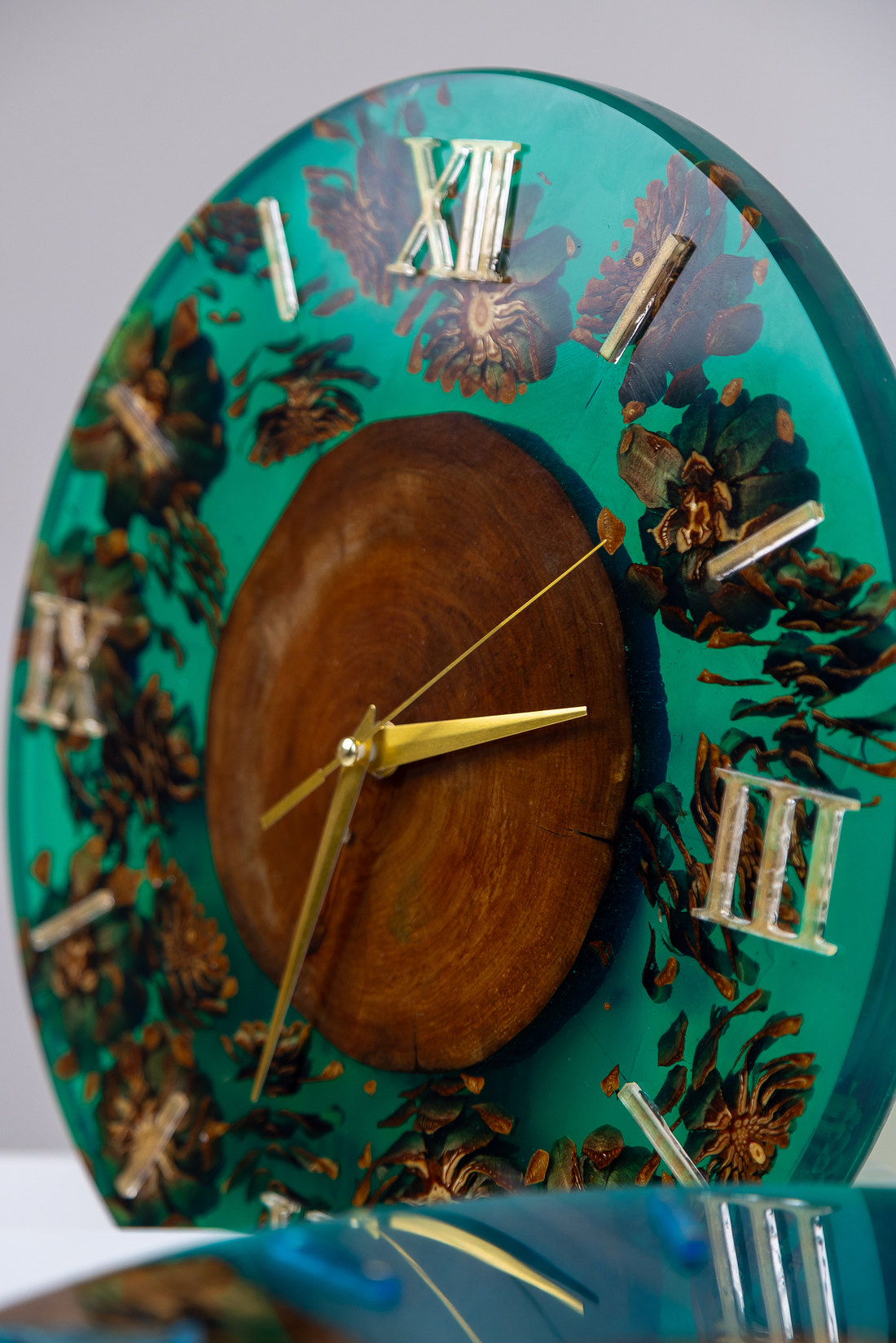 Wall Clock - Garden